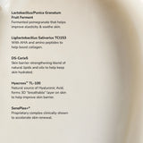 Microbiome Restorative Evening Moisturizer ingredient list.